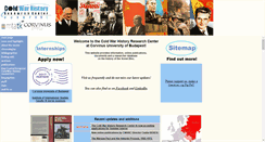 Desktop Screenshot of coldwar.hu